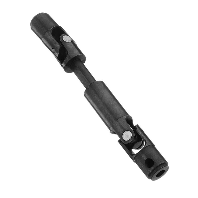 

2 Set Upgrade Metal Driving Shaft for WPL HengLong 1/16 RC Car Parts Crawlers Truck,Black & Silver
