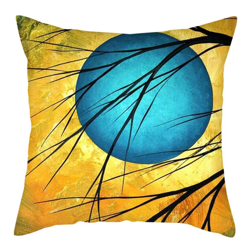 

Leaf Pattern Cushion Cover, Square Polyester Cushion Cover, Bedroom Cushion Cover, Decorative Cushion Cover, Size 45 * 45cm ..