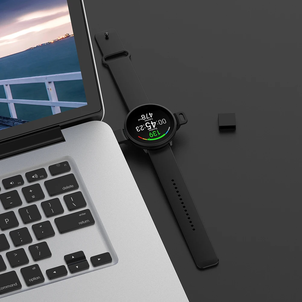 4 контактный Смарт часы Зарядное устройство адаптер Smartwatch зарядка через USB