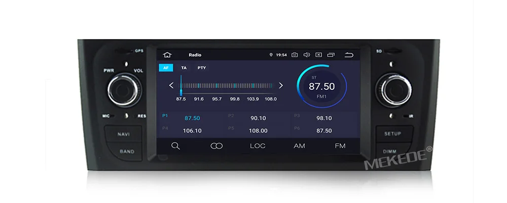 MEKEDE PX5 6,1 дюймов HD цифровой автомобильный стерео gps Android 9,0 для Fiat Grande Punto 199/310 2005-2009 Linea 323 2007-2011 YHTPD3L