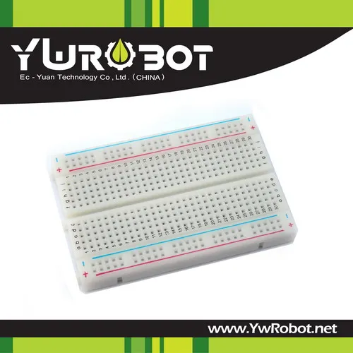 

[YwRobot Studio] Arduino breadboard/experimental board/mini breadboard