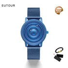 Часы наручные Eutour мужские с магнитной застежкой, Роскошные Кварцевые водонепроницаемые Модные с круглым ремешком из нержавеющей стали, подарок, Прямая поставка