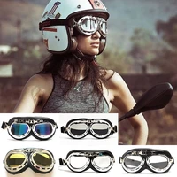 vintage moto classic motocross goggles for harley retro motorcycle goggles glasses pilot steampunk for mx atv bike copper helmet