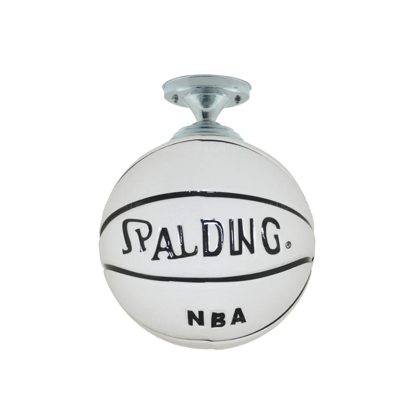 Круглые футбольные потолочные светильники для детской комнаты лампы E27