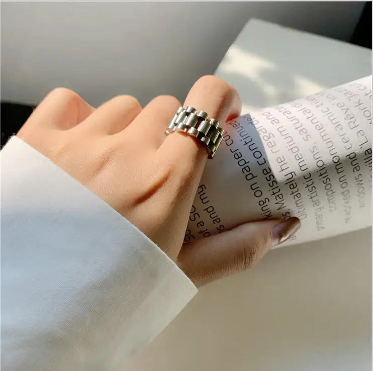 Комплект из трех предметов модное кольцо на палец в стиле ретро ремешок хип-хоп