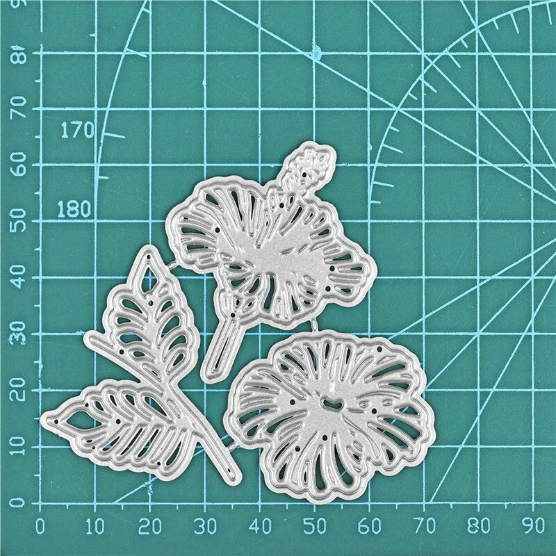 YaMinSanNiO Flower Dies Leaves Metal Cutting For Scrapbooking Album Card Making Embossing Stencil Craft Home Decor New 2020 | Дом и сад