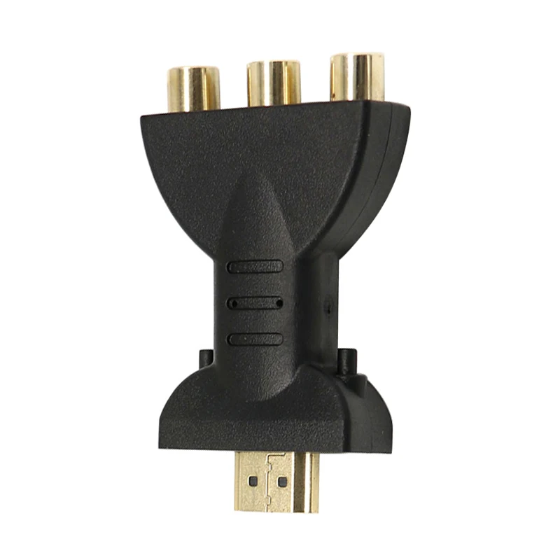 Переходник VGA/RCA 1 шт. переходник с HD-MI на 3 RCA RGB видео компонент HD P 720P HDTV DVD Jack |