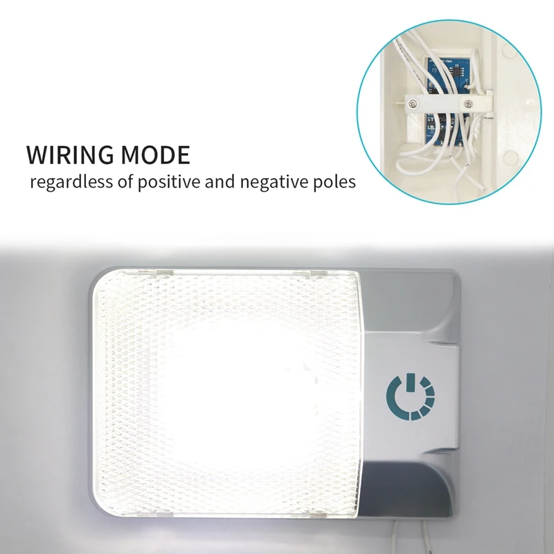 Внутренний одиночный купольный потолочный светильник с 24 светодиодами