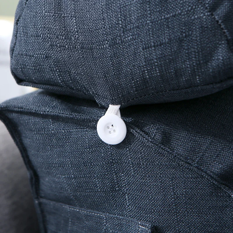 Кресло с подголовником Подушка Большой прикроватный сплошной цвет серии подушки