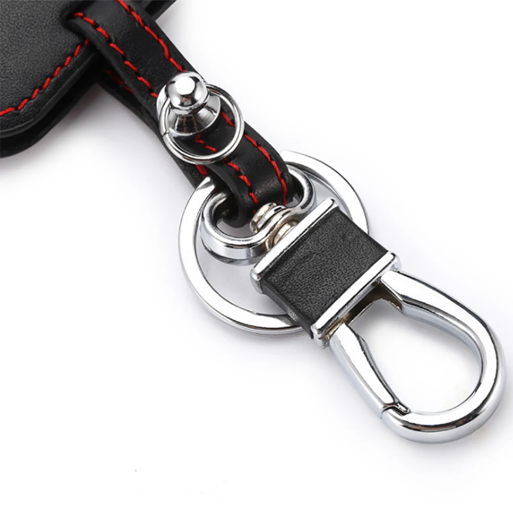 Кожаный чехол OkeyTech для автомобильного ключа защитный Renault Kadjar Clio Logan Megane 1 2 3 Koleos