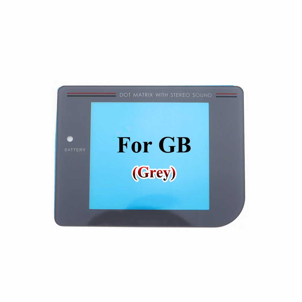 YuXi 16 моделей стеклянных экранных линз для Gameboy Color Advance GB GBA SP GBC GBL GBP Защита