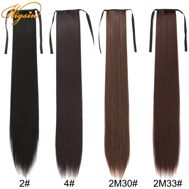 Женский Синтетический хвост WIGSIN на шнурке длина 32 дюйма|Синтетические хвостики| |