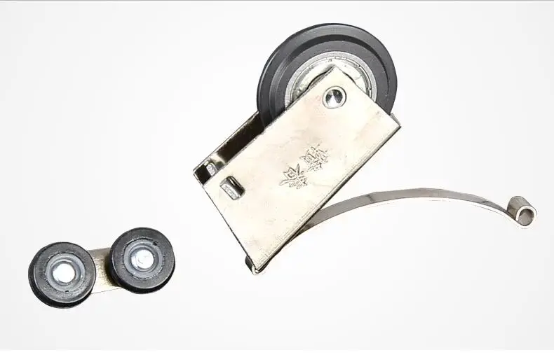 1 шт. раздвижные двери однороликовые колеса шкив снизу/сверху бесшумные