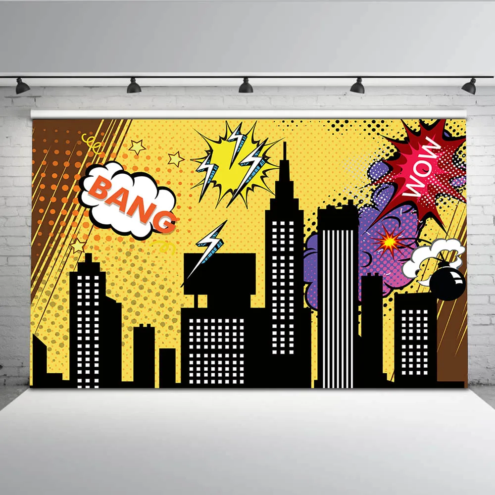 

Фон для фотосъемки с супергероями Mehofoto, фон для фотосъемки зданий, фотосъемка для фотографов, студийный MW-286