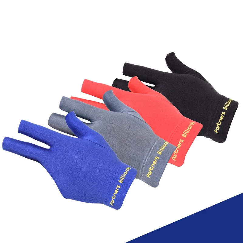 Перчатки для бильярда с тремя пальцами перчатки снукера Специальные