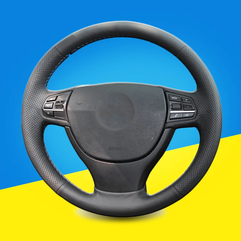 Авто оплетка на рулевое колесо Крышка для BMW F10 523Li 525Li 2009 730Li 740Li 750Li автомобильные