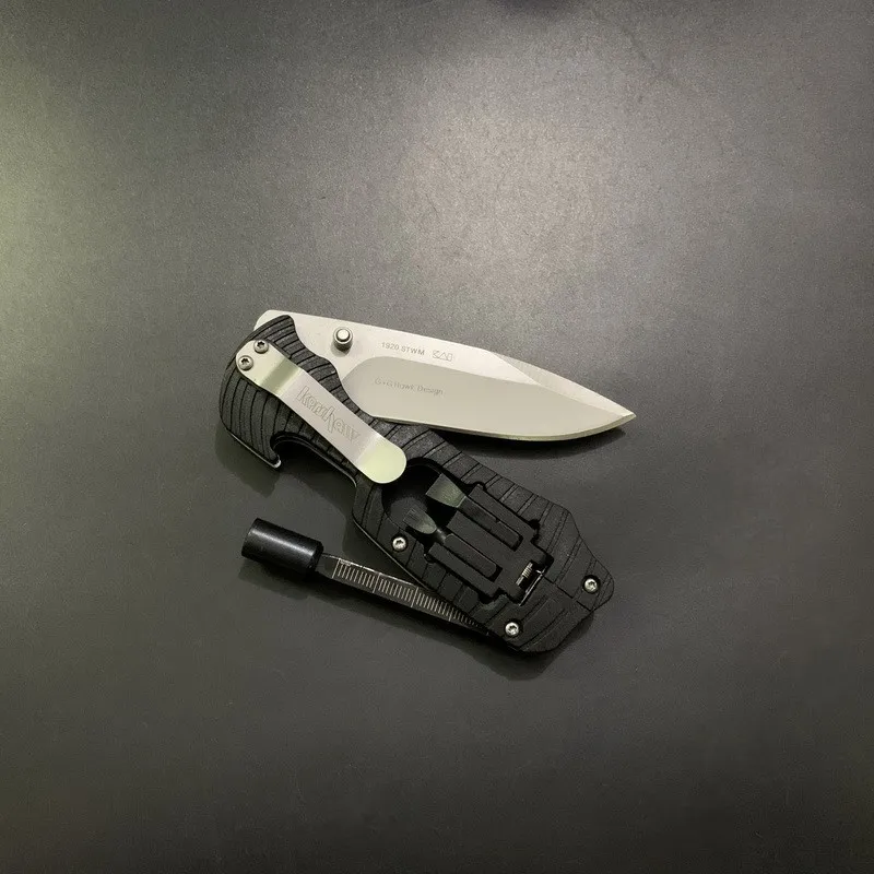 Многофункциональный складной инструмент Sawtooth светодиодный фонарик EDC