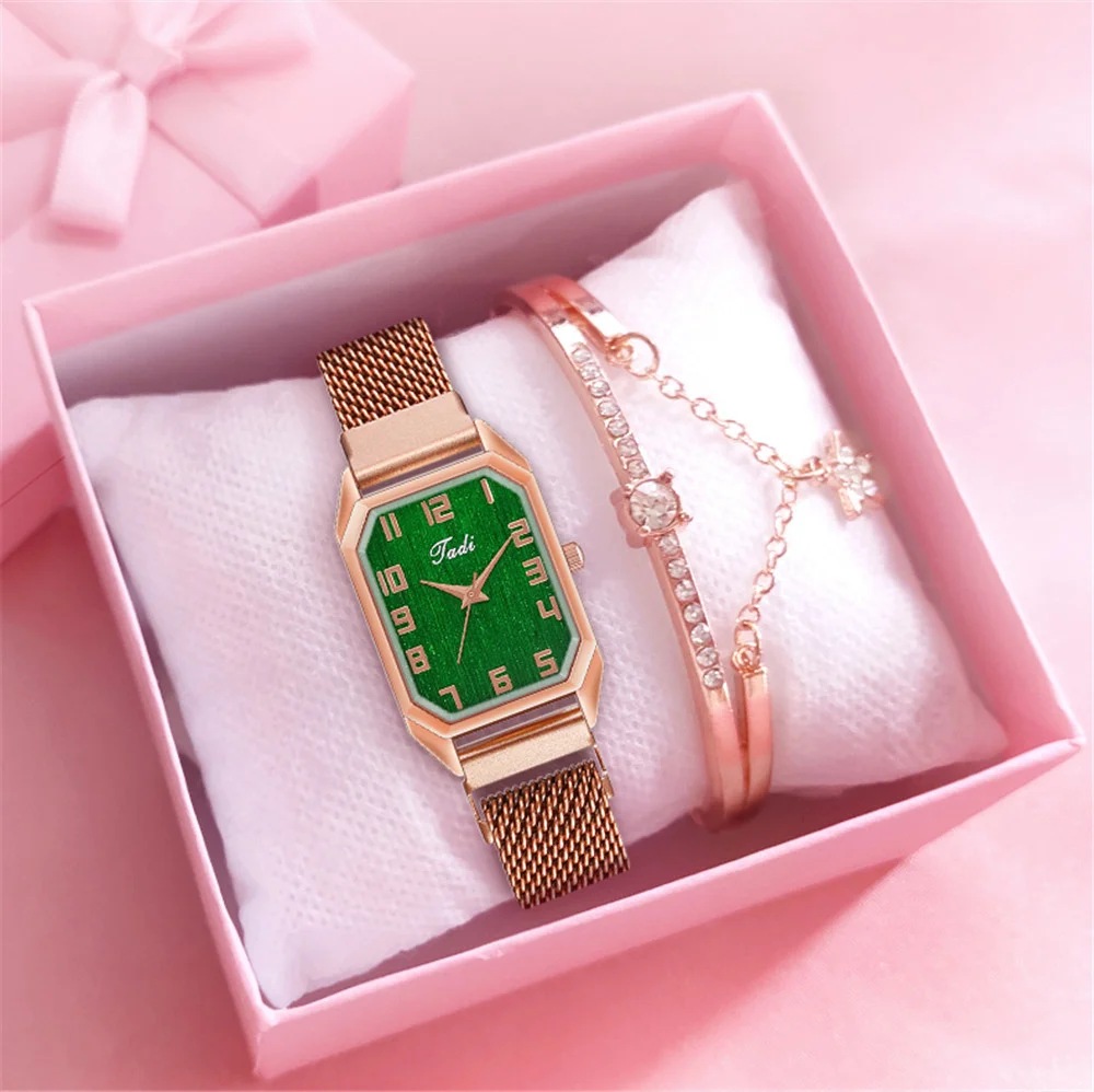 

Tadi Brand Arabic Numbers Women Watch Luxury Quartz Magnetic Clasp Watches Relogio Feminino Reloj Mujer