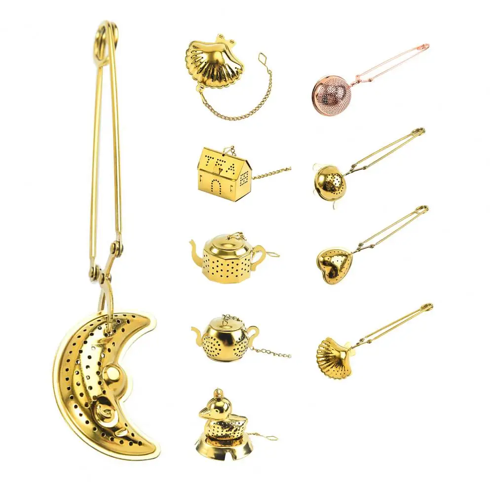 

Tea Infuser Long Handle Strong Construction Stainless Steel Food Grade Materials Home Infuser Drip for Office