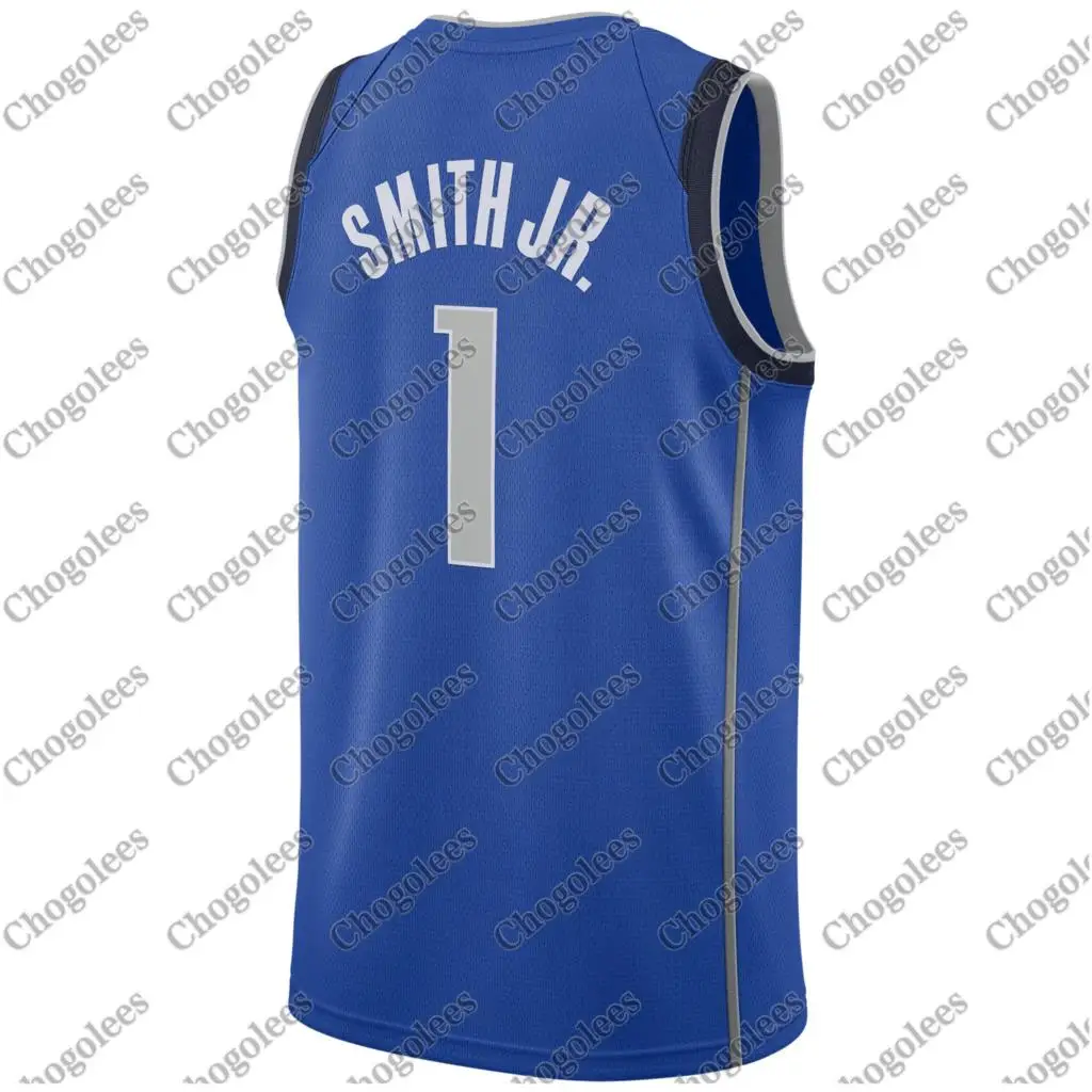 

Men Basketball Jersey Dennis Smith Dallas Swingman Jersey Blue Icon Edition