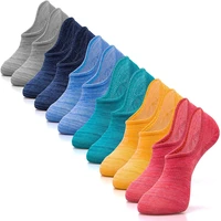 6 pairs anti slid no show socks cotton men and women socks slippers sports business walking driving athletic casual boat socks