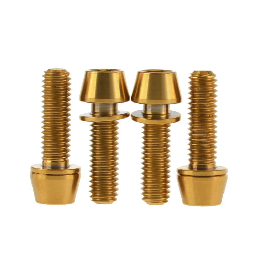 Титановый болт Xingxi M6x18 20 мм Ti винт с шайбами для велосипеда зажим штока дискового