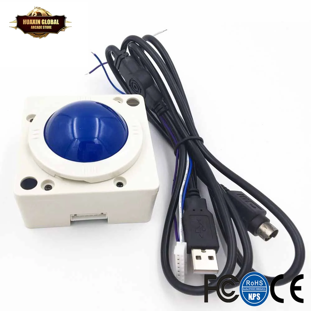 2 дюймовый круглый трекбол мышь USB разъем для 60 в 1 аркадные игры Jamma машина