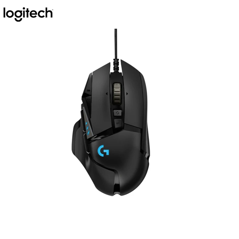 Проводная игровая мышь Logitech G502 HERO 16000DPI RGB профессиональная с полным обновлением