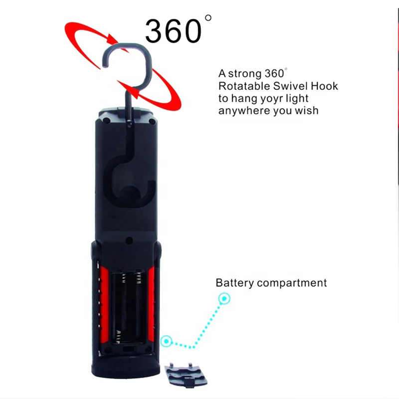 Переносная Рабочая лампа перезаряжаемая высокая мощность перезаряжаемый