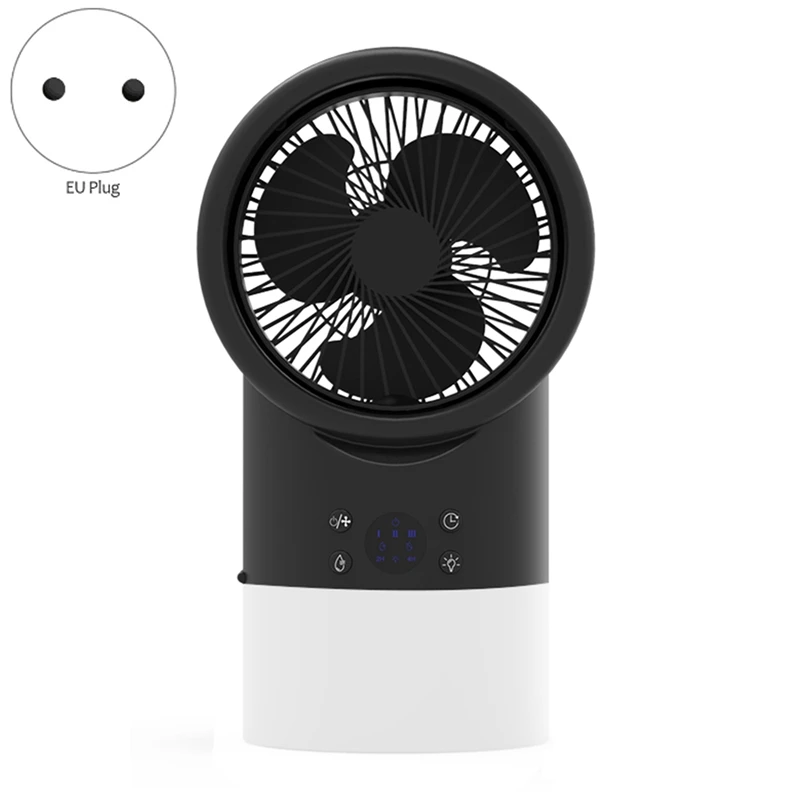 Портативный кондиционер с холодным распылением Вентилятор увлажнителя воздуха 4