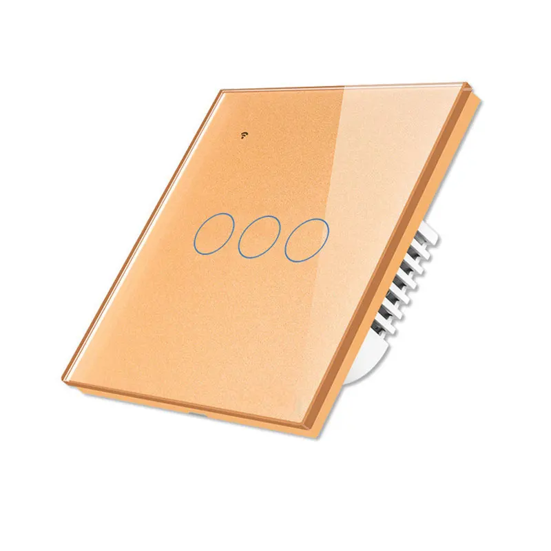 Wi-Fi умный светильник управляемый коммутатор роскошный настенный сенсорный