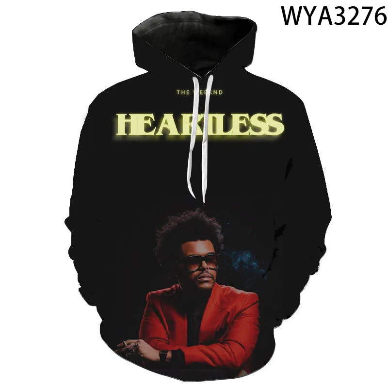 Новинка 2021 модный Повседневный пуловер свитшоты Weeknd для мужчин и женщин детские