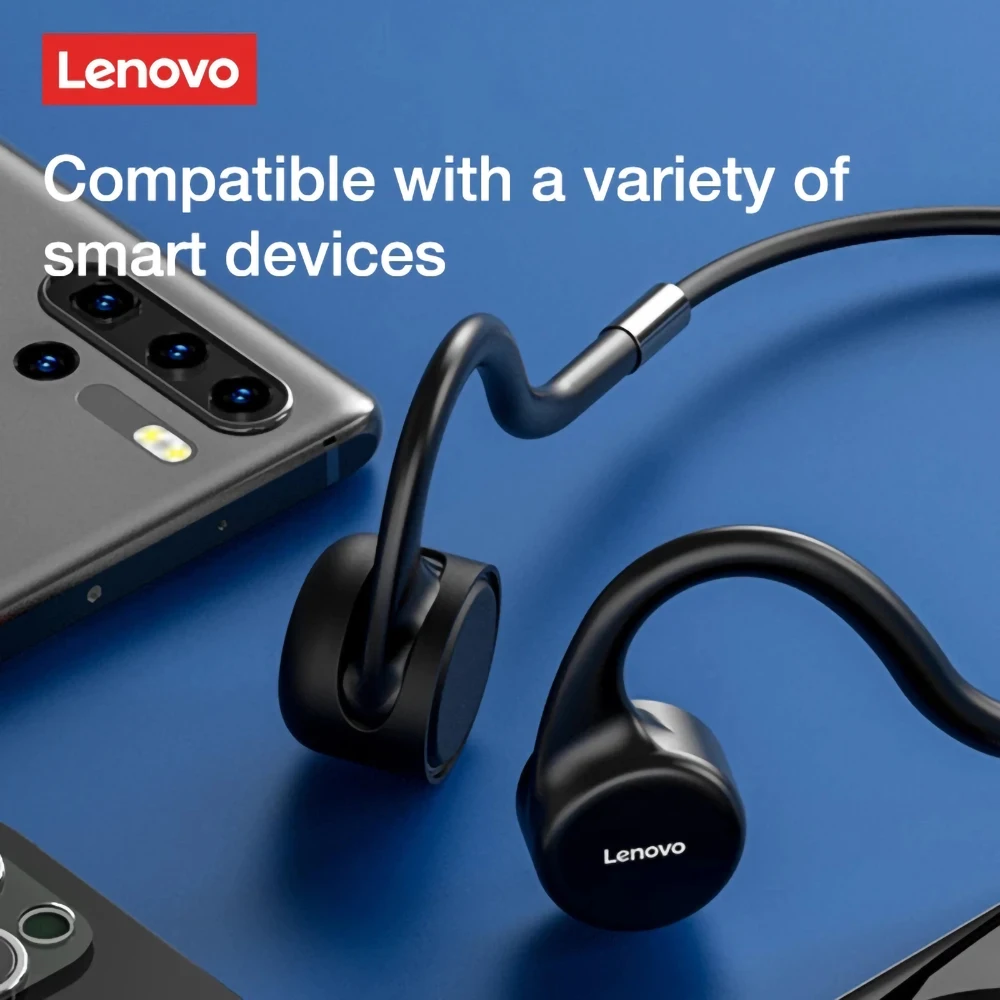 Lenovo X5 X4 X3 наушники с костной проводимостью беспроводные Bluetooth-гарнитура 8 ГБ IPX8