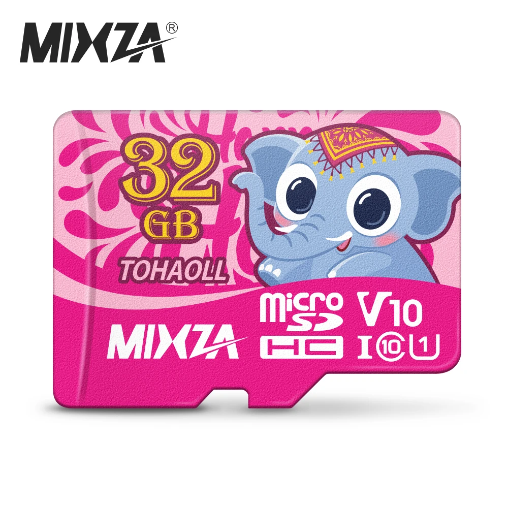 Карта памяти MIXZA Elephant, 256 ГБ, 128 ГБ, 64 ГБ, U3, 80 МБ/с./с, 32 ГБ, Micro sd карта, класс 10, UHS-1, флеш-карта, память Microsd, TF/sd карта s