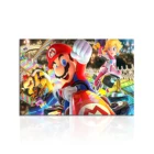 Холст HD печать плакат настенный художественный 1 панель Марио мультфильмы домашний декор живопись модульная комната прикроватный фон картины