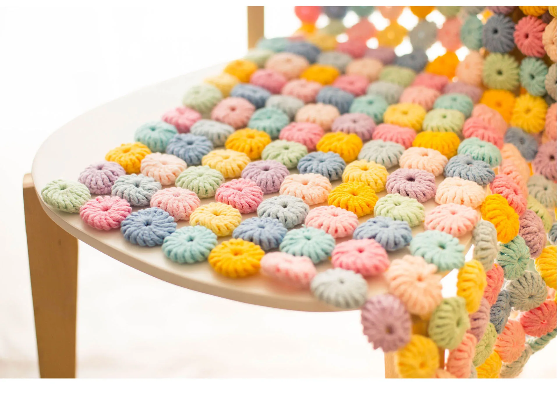 50 г пряжа крючком хлопчатобумажная молочного цвета Детская шерстяная для