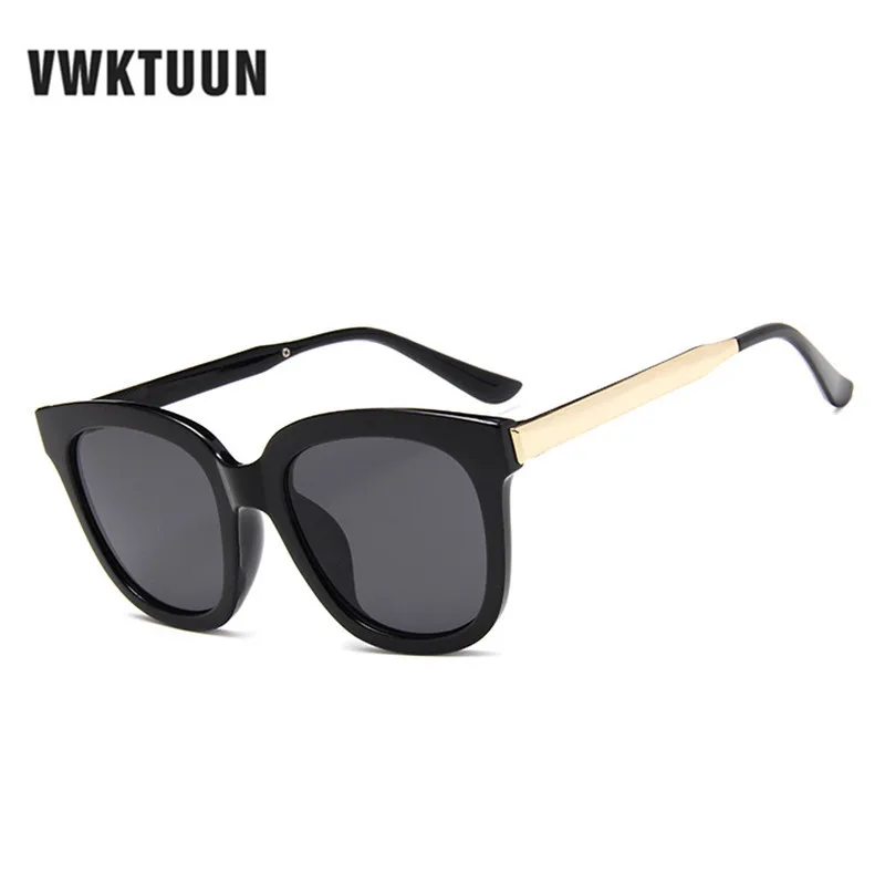 

VWKTUUN Sunglasses Women Men Gold Metal Frame Sun glasses Oversized Square Shades Driving Sunglasses UV400 Mirror Eyewear