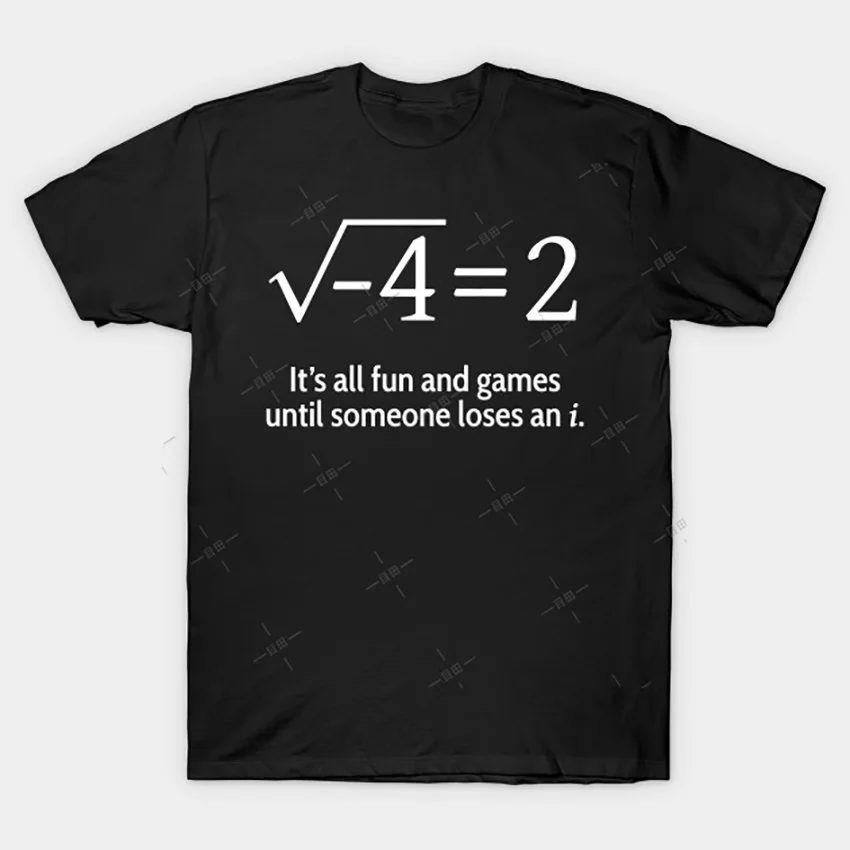 Кто то теряет i T shirt Math Tee algebra joke geek equation|Мужские футболки| |