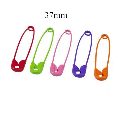 L 100pcs 100 шт 6 цветов булавка для безопасности брошь Большая стальная булавка брошь DIY Швейные инструменты аксессуары для одежды аксессуары - Цвет: L 100pcs