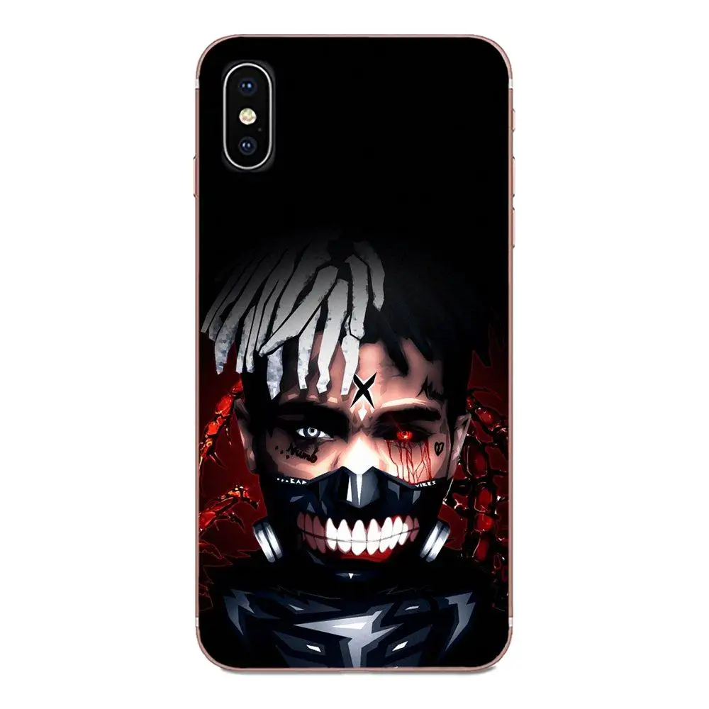 Rip Lil Peep Xxxtentacion Rapper Singer для Samsung Galaxy A10 A20 A20E A3 A40 A5 A50 A7 J1 J3 J4 J5 J6 J7 2016 2017 2018 | Мобильные