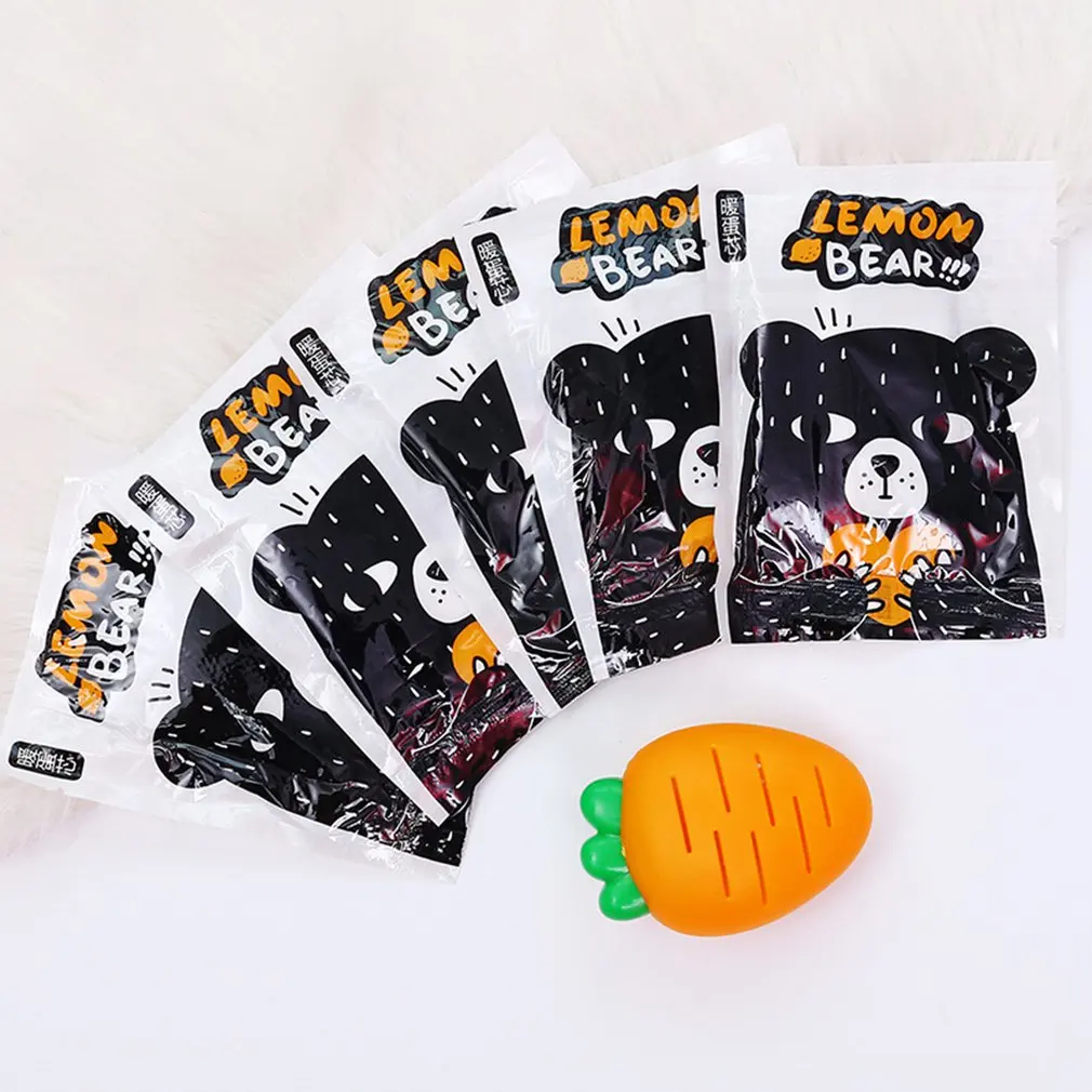 

Mini Hand Warmer Creative Self Heating Warmer Winter Pocket Fever Warm Replaceable Core Cute Cartoon Hand Warmer