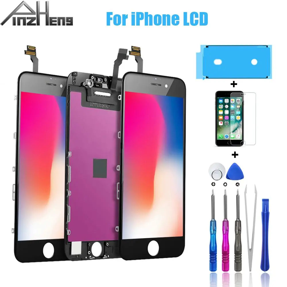 AAAA Качество ЖК экран для iPhone 4 5 5c 5s se 6 6s 7 8 Plus x дисплеем в сборе с цифровым