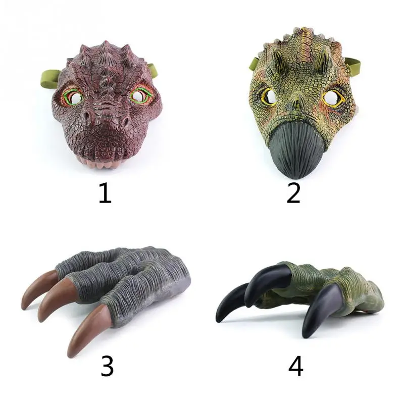 Когти Реалистичная хитрая модель игрушки животных вечерние пластиковые наряды