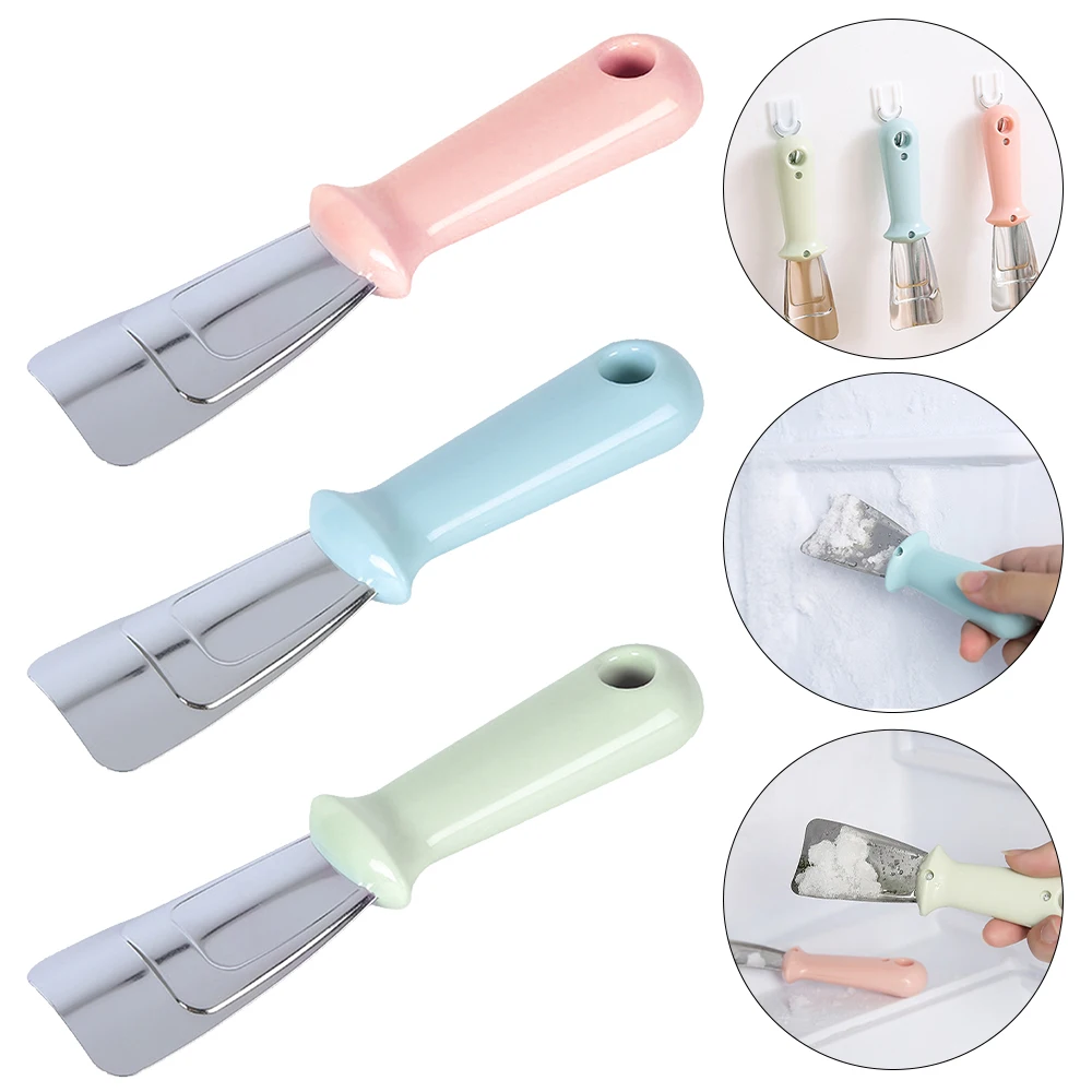 

Creative Kitchen Ice Shovel Stainless Steel Defrost Shovel Cleaning Gadget De-Icer Portable Ice Scraper Refrigerator Accessories