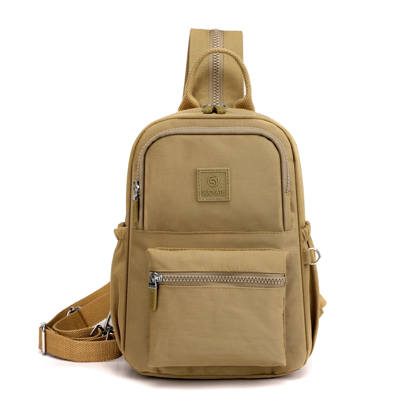 Корейский модный женский рюкзак 2023 нейлоновый маленький для женщин 6 цветов