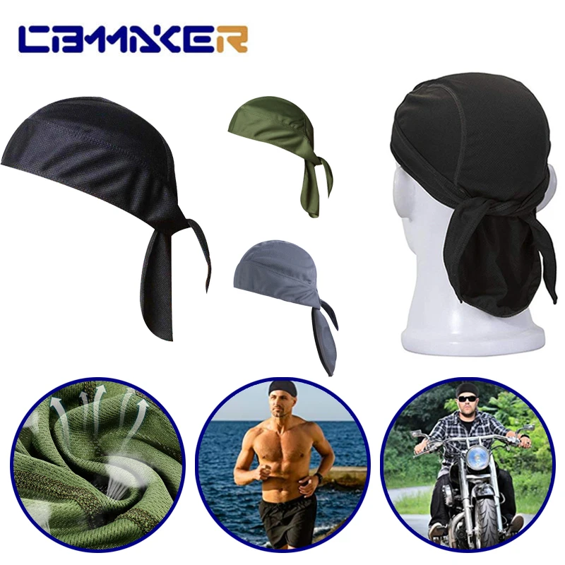 Велосипедная бандана головной платок для велоспорта летняя мужская