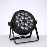aluminum alloy led par 18x18w rgbwauv dmx lamp 6 in 1 professional lighting disco dj club home theater stage effect equipment
