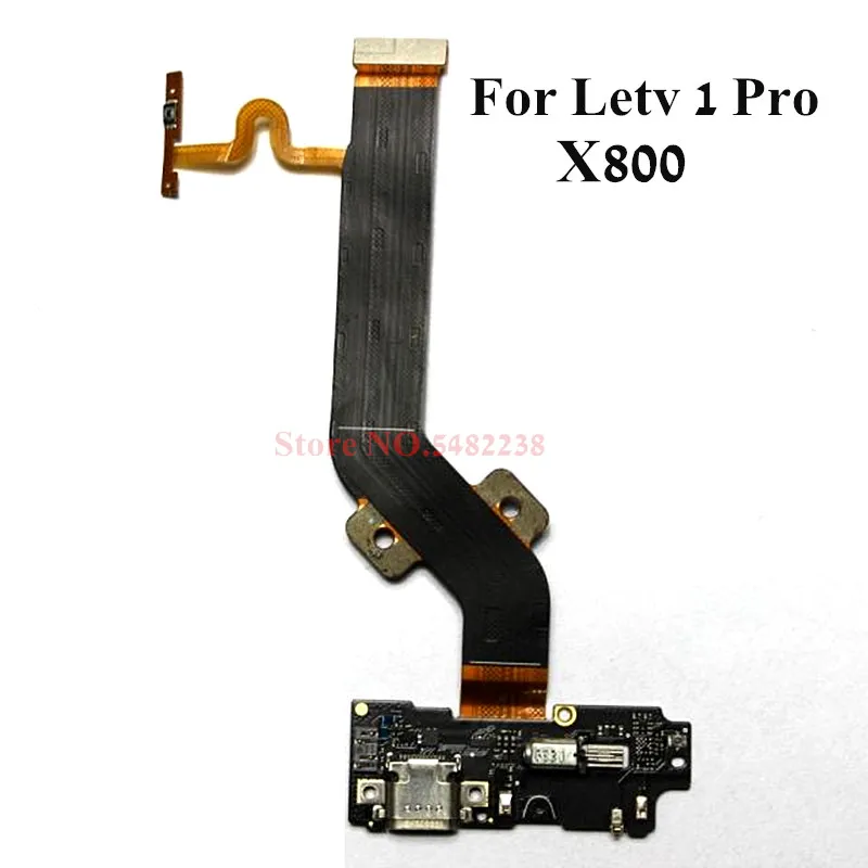 

Original USB Charging Port Dock Flex Cable For Letv 1 Pro X800 Charger Plug Board With Microphone Replacement Parts