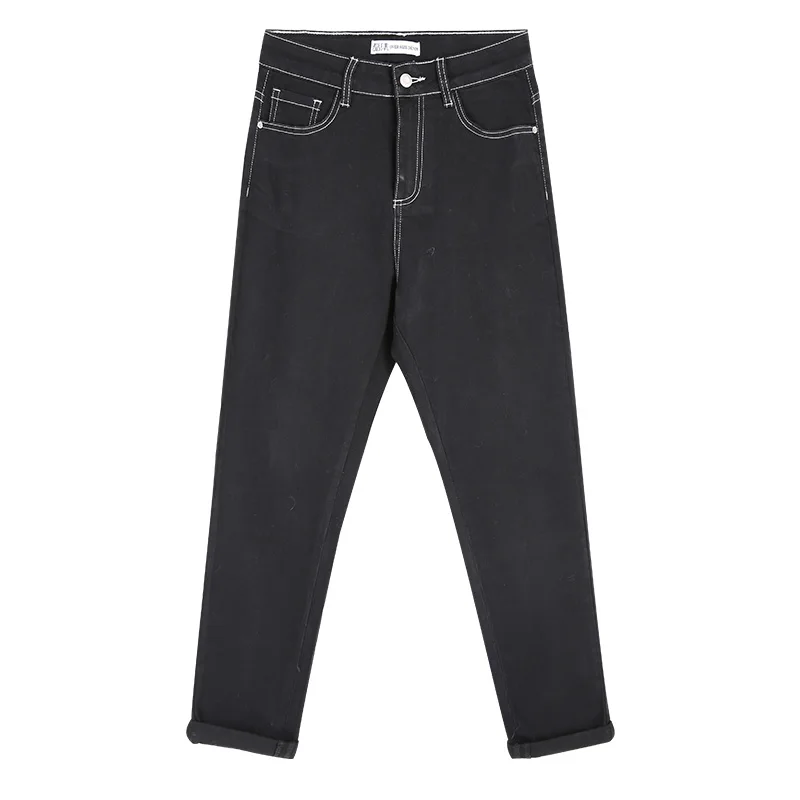 Женские джинсы-шаровары LEIJIJEANS свободные хлопковые джинсы полной длины со