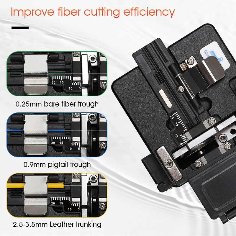 2021 New FTTH High Precision Cutting Ttool AUA-S2/X2 Optical Fiber Cleaver Cable Cutting Knife Fiber Cleaver